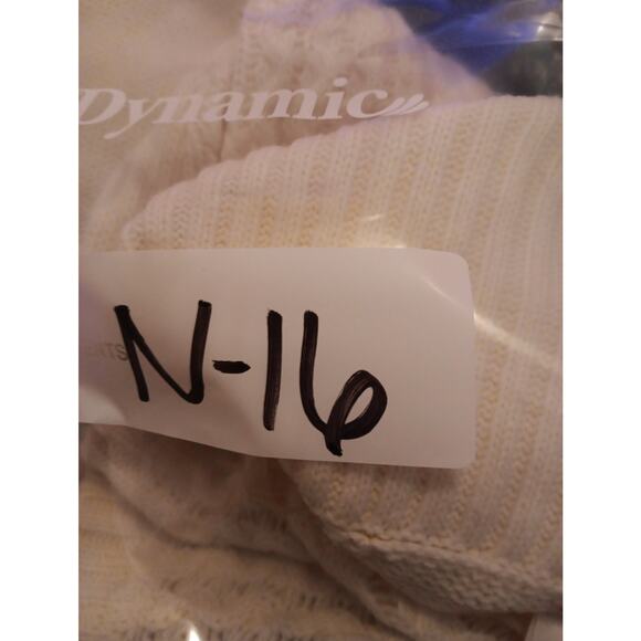 Y2K No Boundaries sweater, junior girls sz 11-13, short sleeve, Ivory, High Neck - Picture 4 of 4